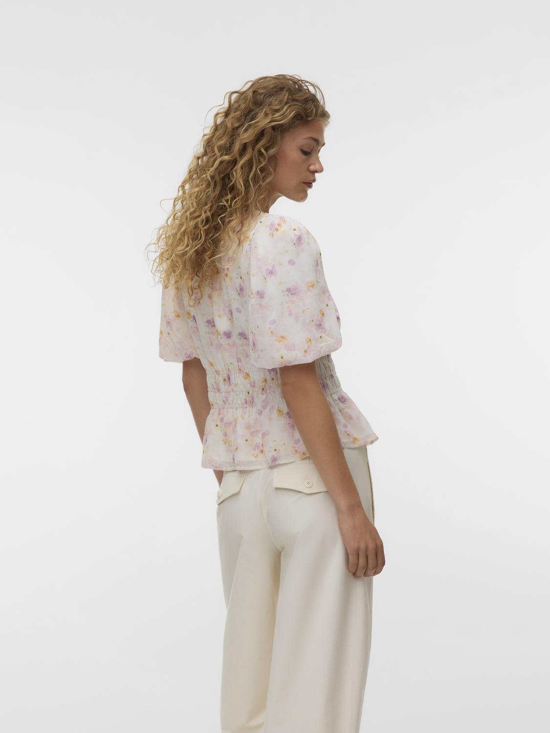AWTALIHA Top - Birch - VERO MODA & VILA Bergvik